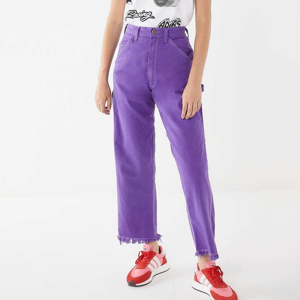 Purple Stan Ray Carpenter Pants
